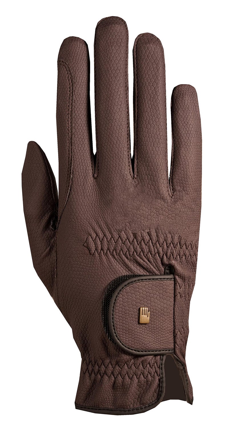 Roeckl Roeck-Grip Unisex Gloves 8 Mocha - Image 1